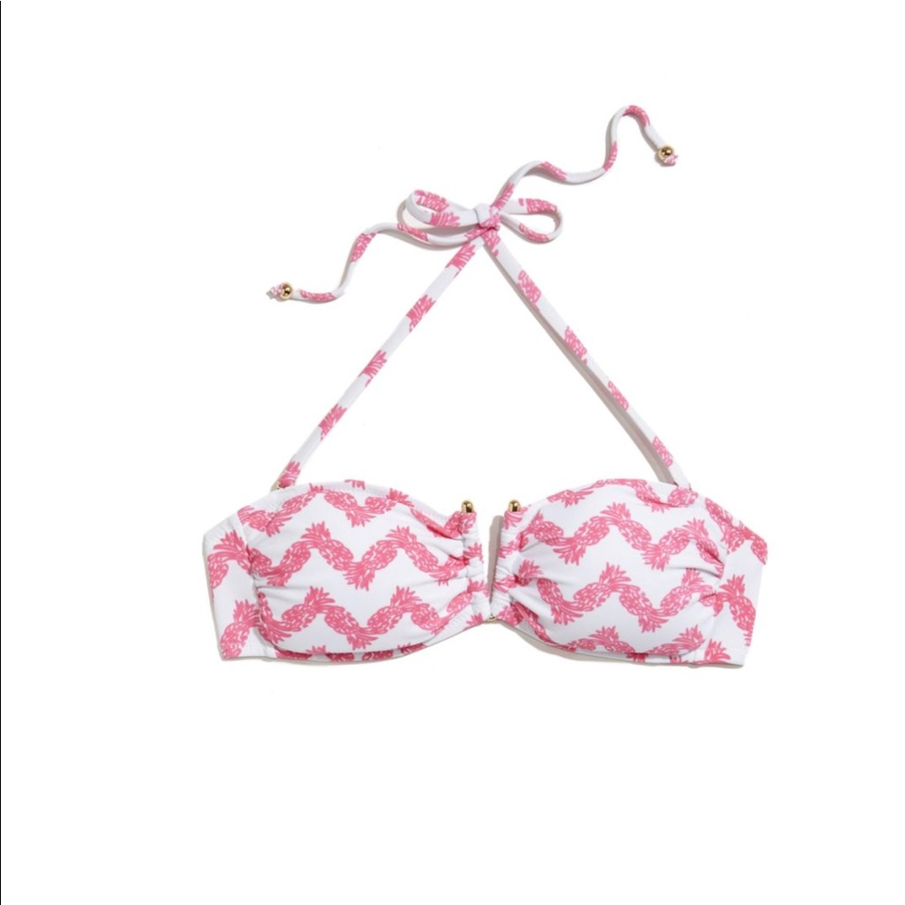 Lilly Pulitzer pineapple swim top